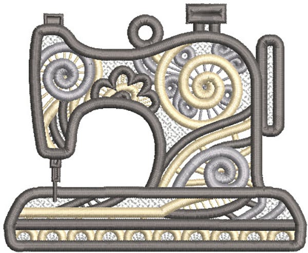 Free Standing Lace Sewing Machines 1 | Machine Embroidery Designs by JuJu