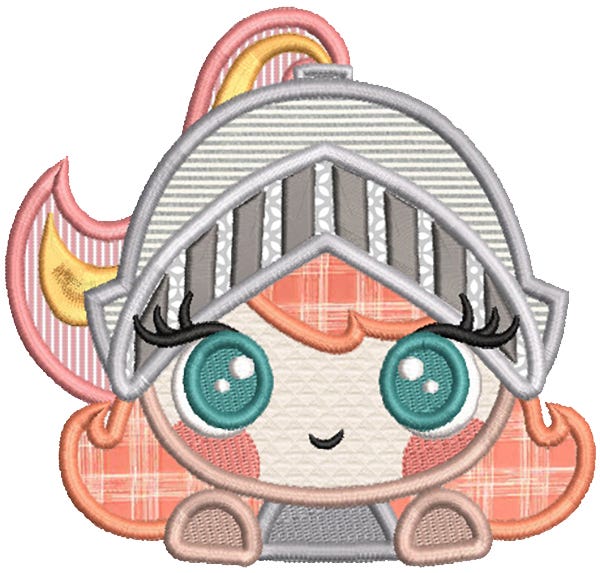 Girly Fantasy Peekers Digital Embroidery Designs by JuJu