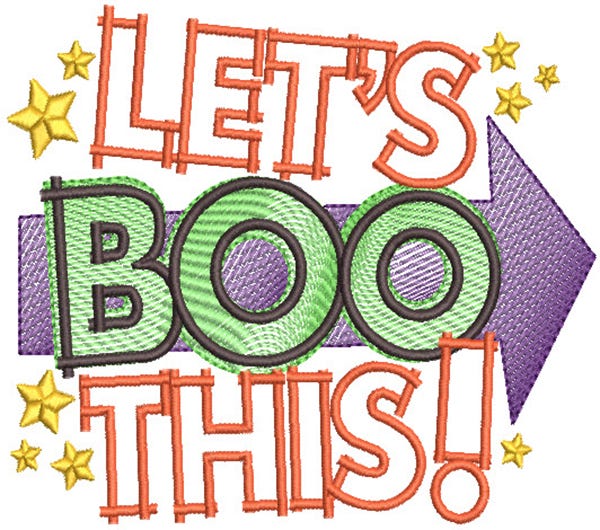 Halloween Fun 2019 Set 1 Machine Embroidery Designs by JuJu
