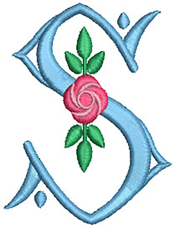 Jillian Monogram Machine Embroidery Designs By JuJu