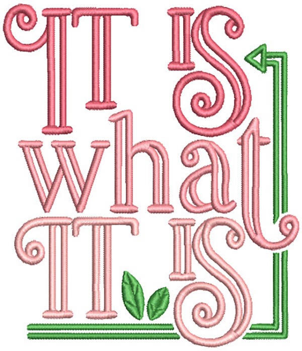 Just Relax Word Art 1 Machine Embroidery Designs by JuJu