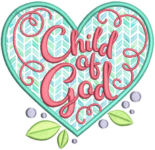 Kids Bible Sayings 1 Machine Embroidery Designs By JuJu
