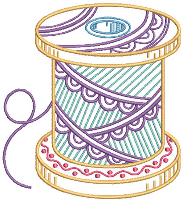 Mehndi Sewing Machine Embroidery Designs by JuJu