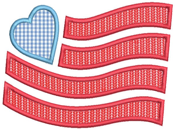 Patriotic Applique