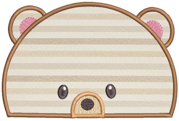 Peeker Animals 2 Machine Embroidery Designs by JuJu