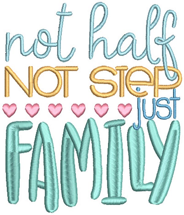 Perfectly Blended Word Art Machine Embroidery Designs by JuJu