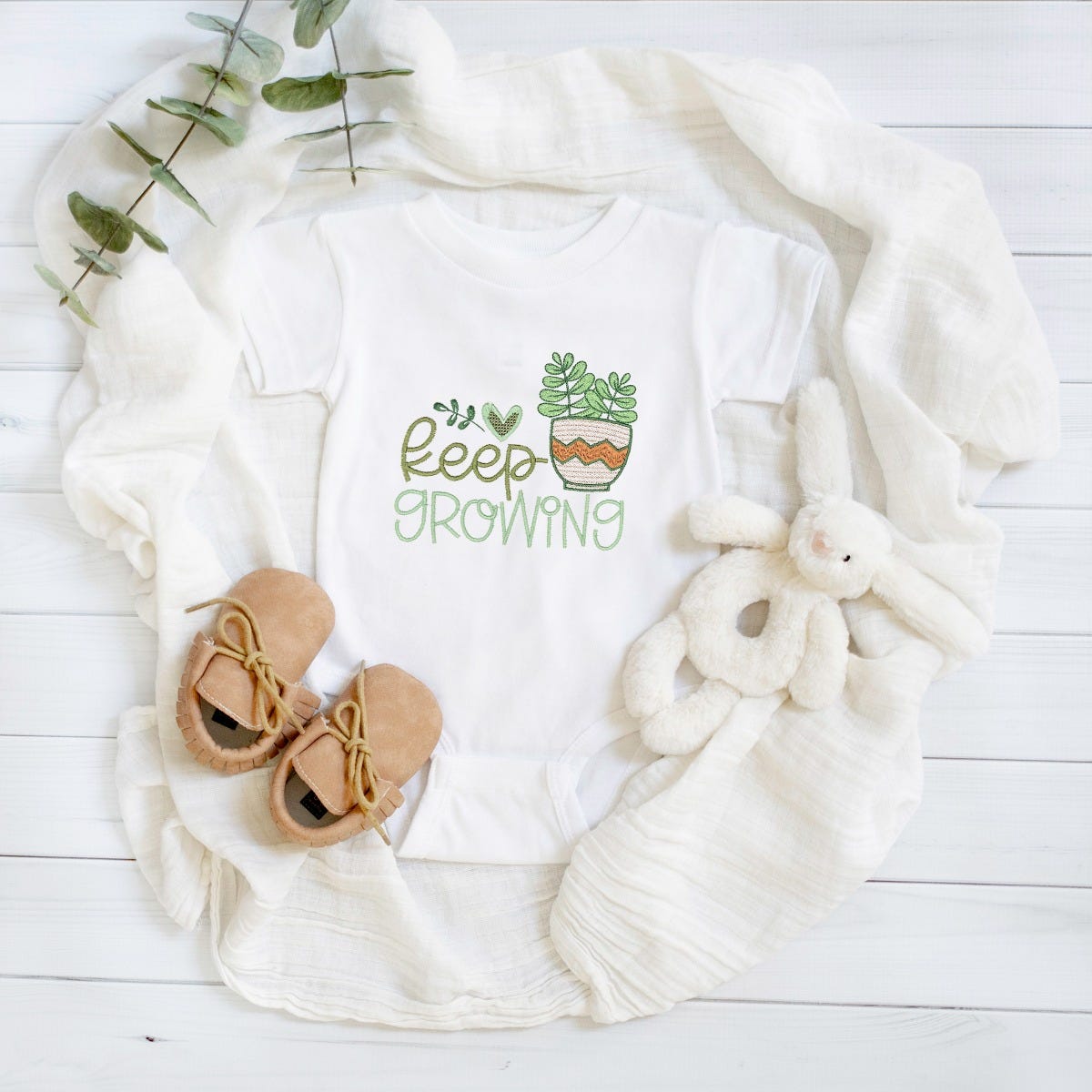 Plant Lovers 5 | Machine Embroidery Designs by JuJu