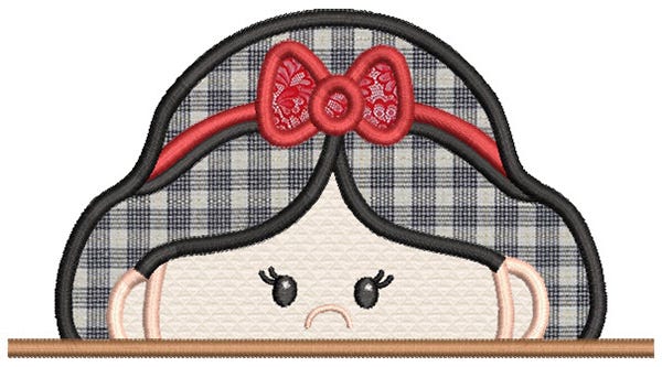 Princess Toppers Applique Machine Embroidery Designs by JuJu 