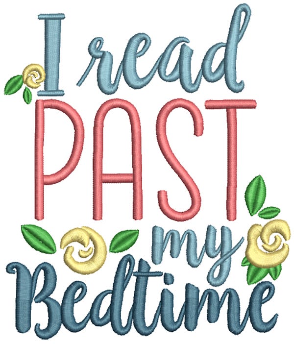 Reading Word Art Set 2 Reading Pillow Machine Embroidery Designs by JuJu