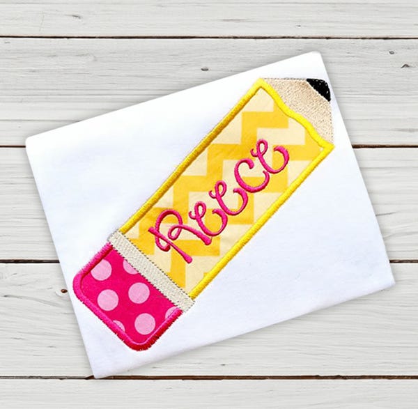 Pencil Applique