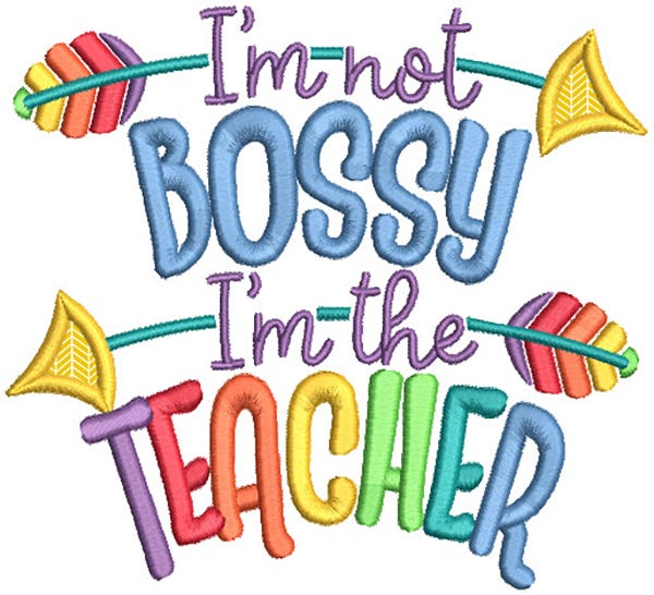 School Days 1 Machine Embroidery Designs by JuJu