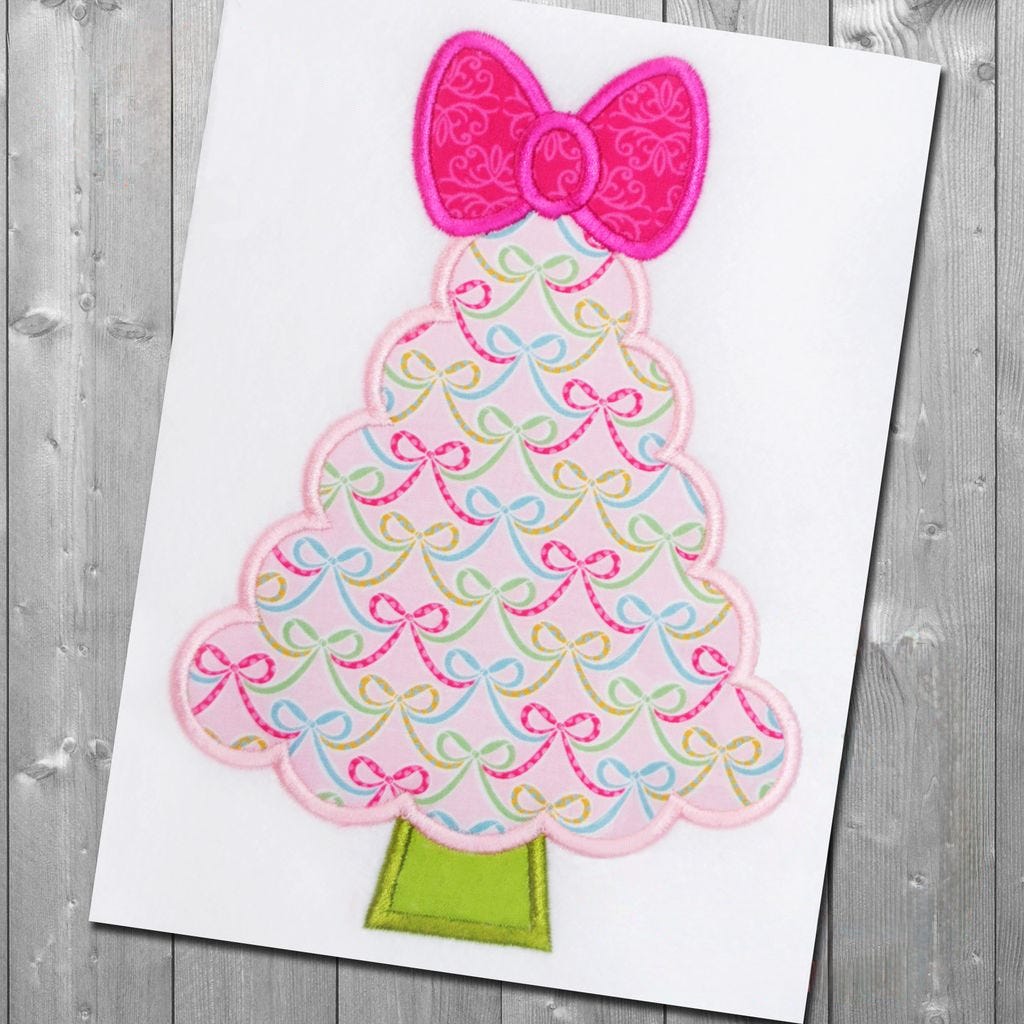 Fluffy Tree With Bow