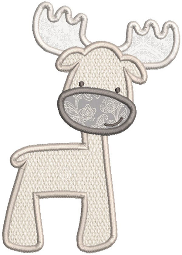 Simply Forest Critters Applique Machine Embroidery Designs By JuJu