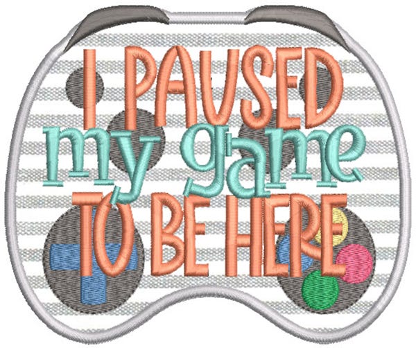 Small Attitude Word Art 1 Machine Embroidery Designs by JuJu