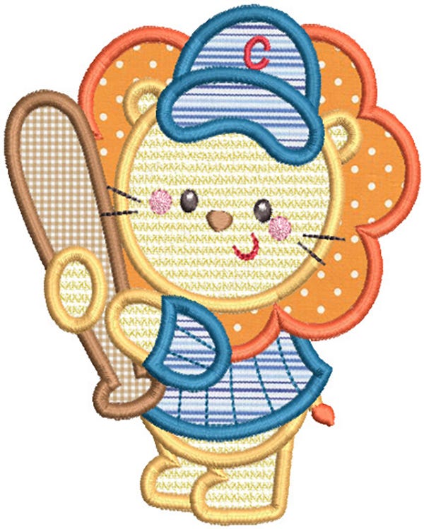 Sports Animals 1 Machine Embroidery Designs by JuJu