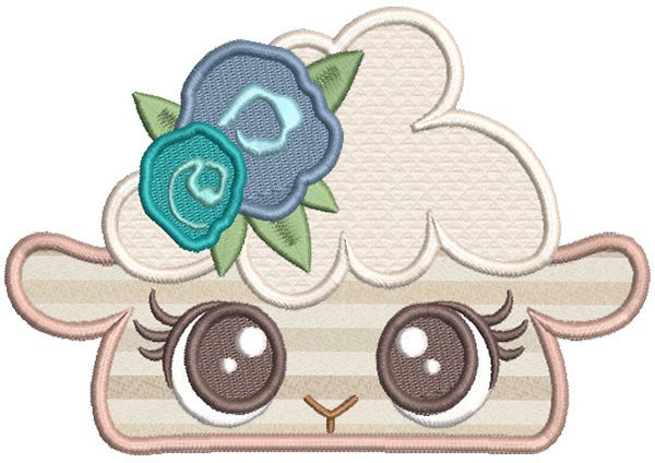 Spring Peekers 2 Machine Embroidery Designs by JuJu