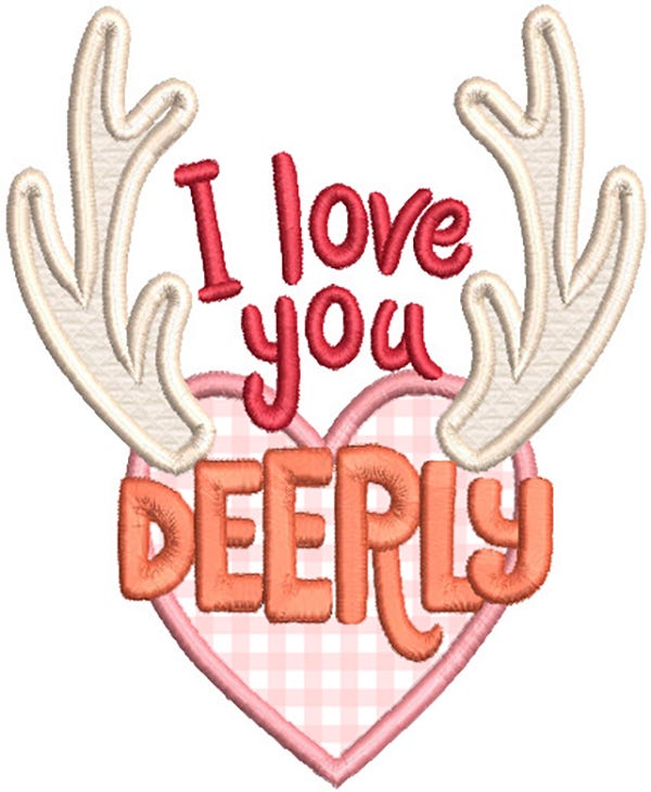 Sweet Love 2 Machine Embroidery Designs By JuJu