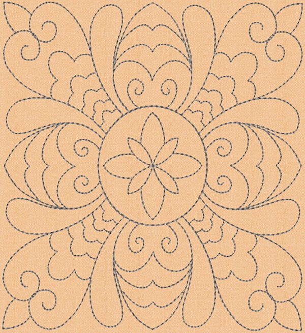 Traditional Quilt Blocks 4 Machine Embroidery Designs by JuJu