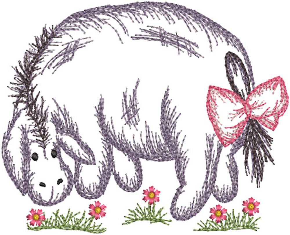 Winnie-the-Pooh Embroidery Designs and Quilting Bundle
