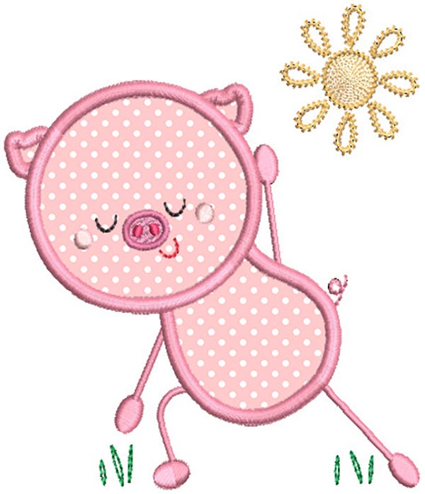 Yoga Animals 1 Machine Embroidery Designs by JuJu