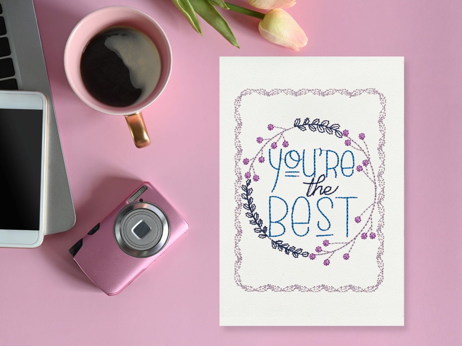 You Are Special Greeting Cards 3 | Machine Embroidery Designs by JuJu