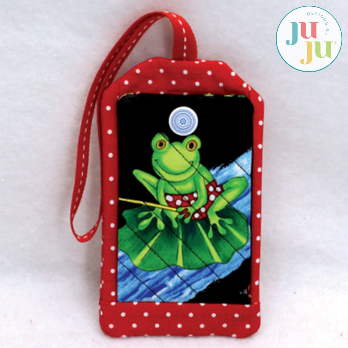 In The Hoop Luggage Tag Project by Oma's Place | Machine Embroidery Designs by JuJu