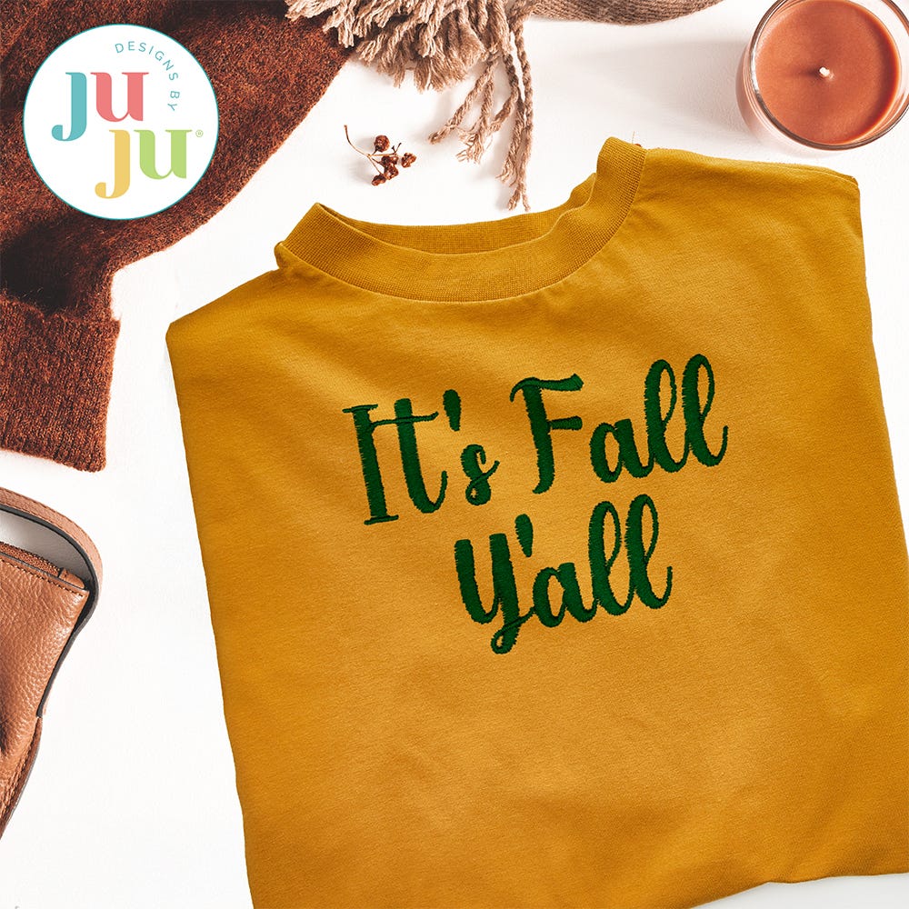 Pie Time Embroidery Font | Machine Embroidery Designs by JuJu