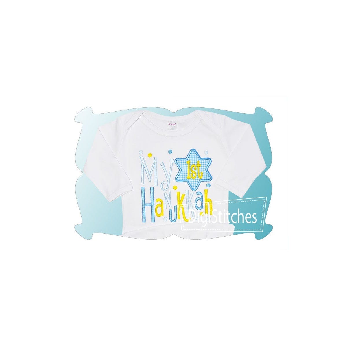 Hanukkah Embroidery Designs and In The Hoop Bundle