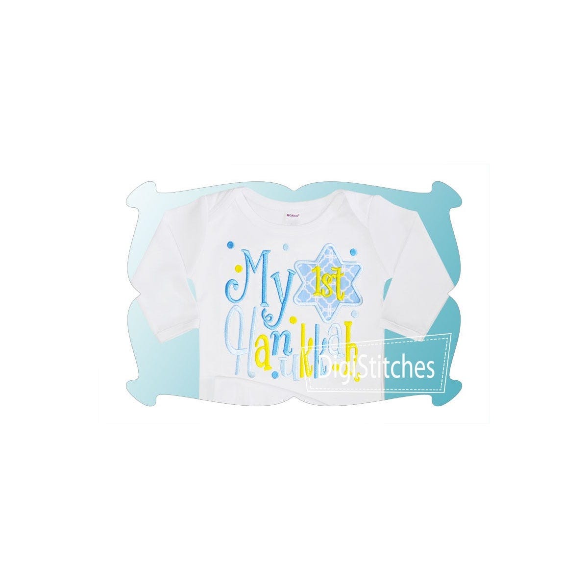 Hanukkah Embroidery Designs and In The Hoop Bundle