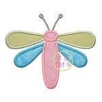 Dragonfly Applique | Machine Embroidery Designs by JuJu