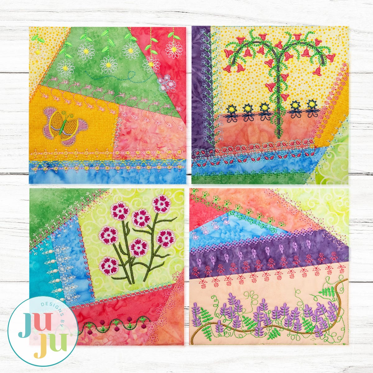 In The Hoop Crazy Patch Blocks Project Series 3 Set 3 | Machine