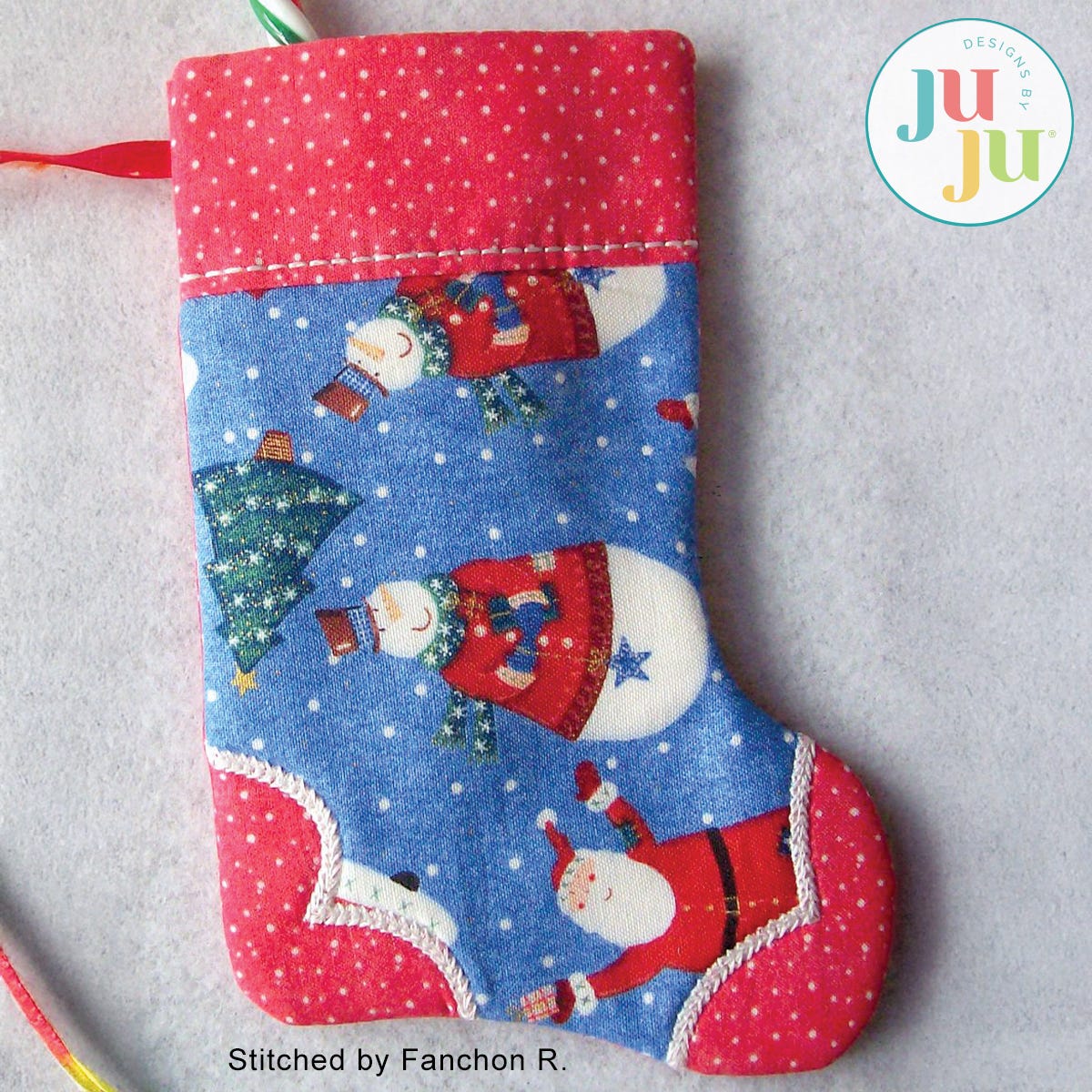 ITH Stockings by Oma's Place | Machine Embroidery Designs by JuJu