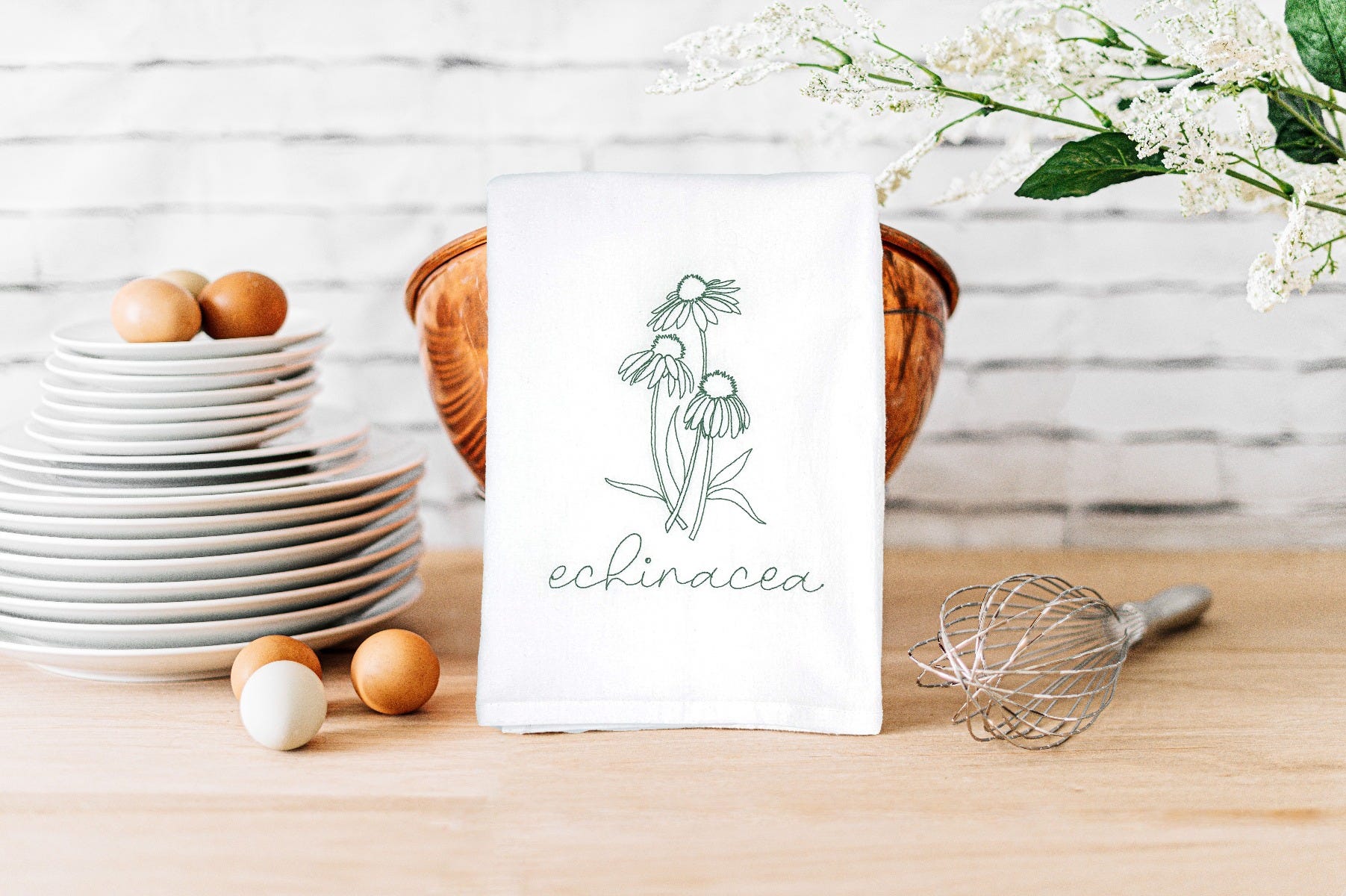 Herbal Redwork 2 | Machine Embroidery Designs by JuJu