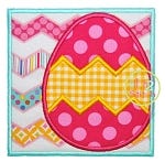 Easter Egg Box 2 Applique | Machine Embroidery Designs by JuJu