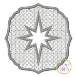 Embossed Star Embroidery | Machine Embroidery Designs by JuJu