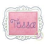 Fancy Frame Applique | Machine Embroidery Designs by JuJu