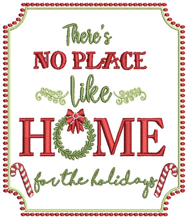 Farm Fresh Christmas 7 Machine Embroidery Designs by JuJu