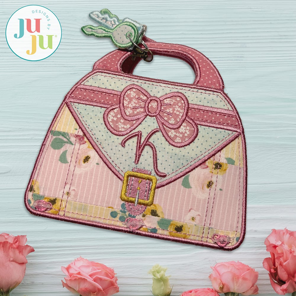  In The Hoop Ultimate Pretend Play Purse Project | Machine Embroidery Designs by JuJu