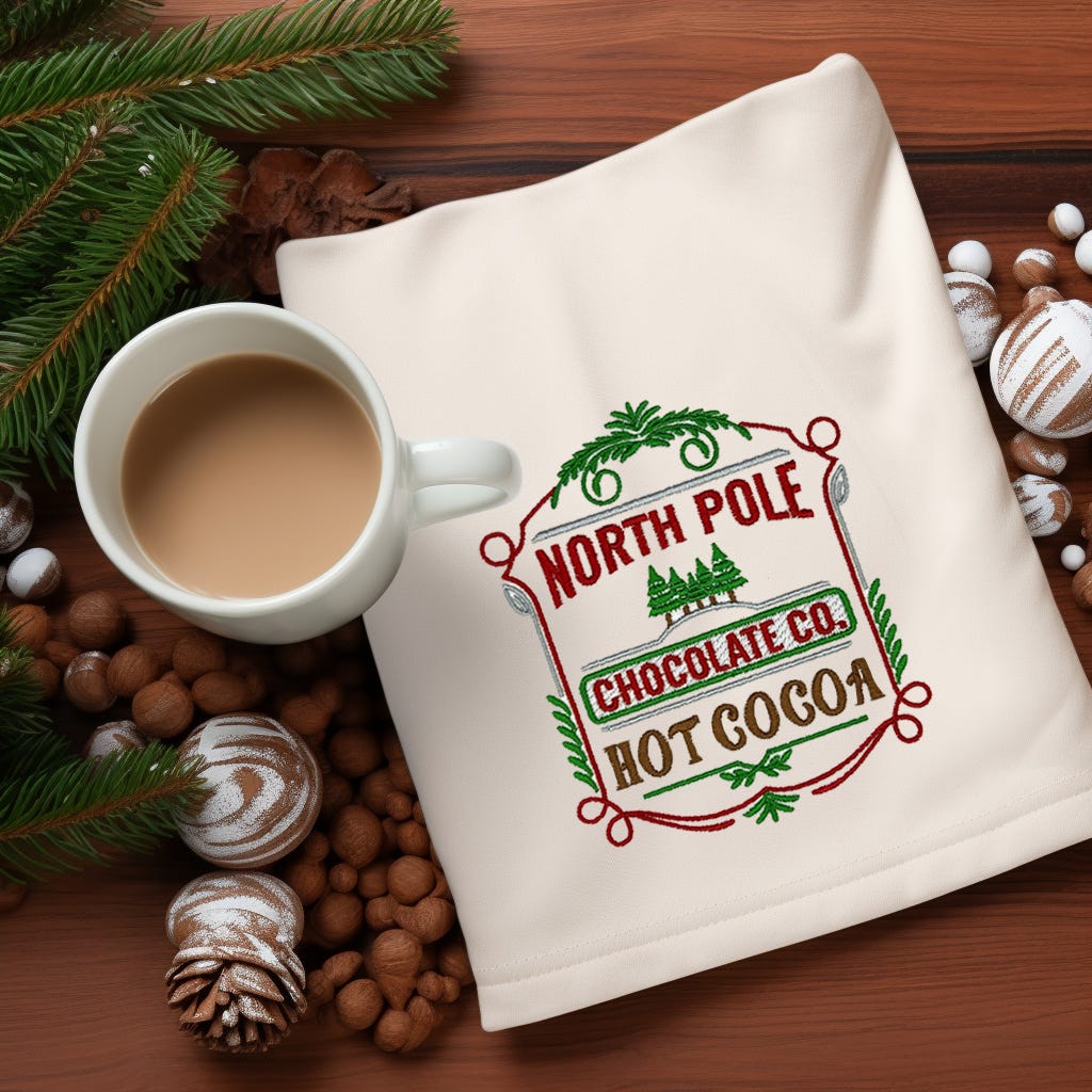 Farm Fresh Christmas 22 | Machine Embroidery Designs by JuJu