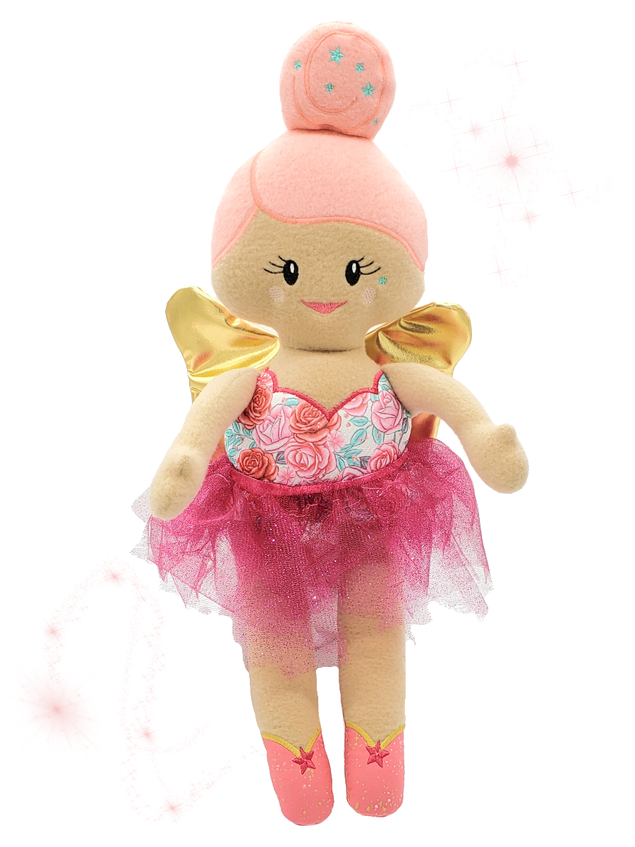 ITH Fiona Fairy Softie | Machine Embroidery Designs by JuJu