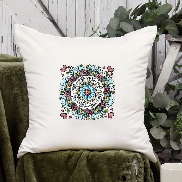 Floral Mandalas 3 | Machine Embroidery Designs by JuJu