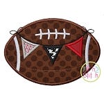 Football Pennant 2 Applique | Machine Embroidery Designs by JuJu