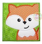 Fox Box Applique | Machine Embroidery Designs by JuJu