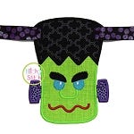 ITH Frankenstein Banner Charm | Machine Embroidery Designs by JuJu