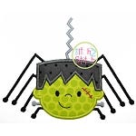 Frankenstein Spider Applique | Machine Embroidery Designs by JuJu