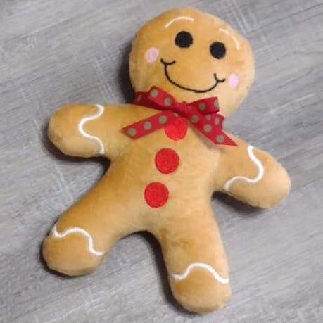 FREE In The Hoop Gingerbread Toy Project