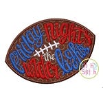 Friday Nights Under the Lights Applique | Machine Embroidery Designs by JuJu