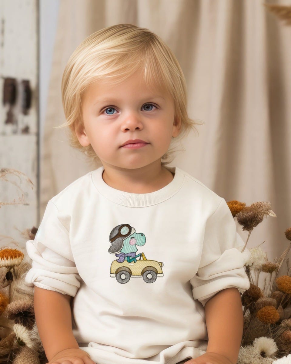 Funny Animals In Cars | Machine Embroidery Designs by JuJu