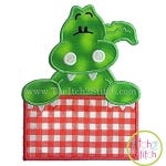 Gator Sign Applique | Machine Embroidery Designs by JuJu