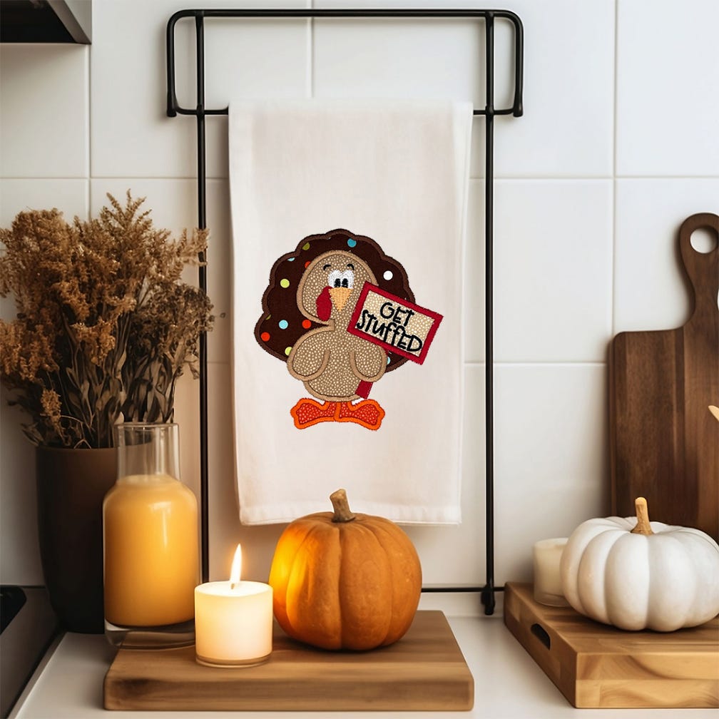 Get Stuffed Applique | Machine Embroidery Designs by JuJu